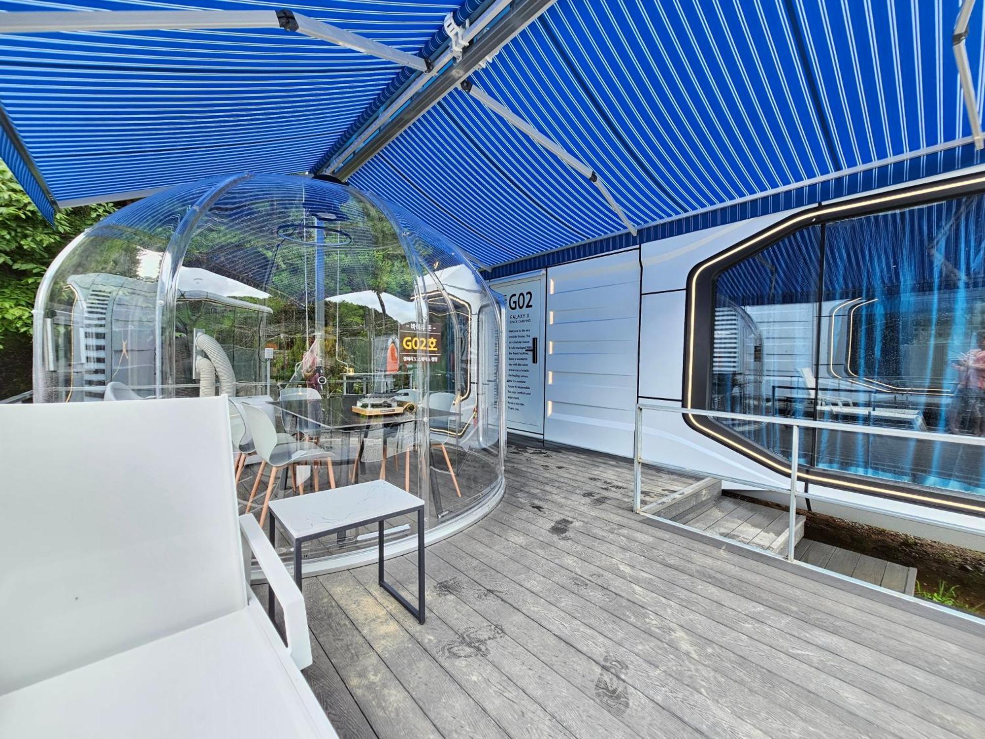 Galaxy X Hotel Type Caravan Glamping & Pension 平昌 外观 照片